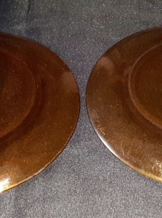 2 assiettes DURALEX
