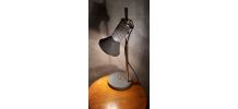 lampe spot gris granite de bureau  1970
