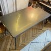 Table Bureau Tolix 55 en acier brut vernis