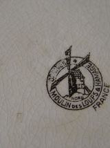 Soupière ou légumier ART DECO en faïence ancienne