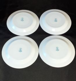 4 assiettes à dessert ARCOPAL