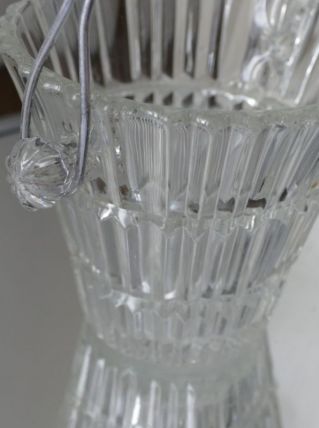 Seau à glacons cristal année 70