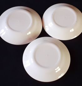 3 soucoupes de pourboire/ vide poche/ coupelles cacahuètes