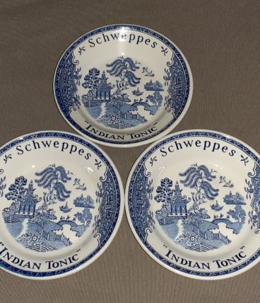 3 soucoupes de pourboire/ vide poche/ coupelles cacahuètes