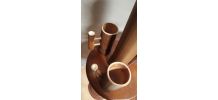 carafe et verre bambou 1970
