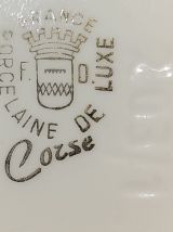 Panier bonbonnière Napoléon et Joséphine en porcelaine