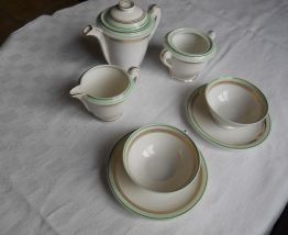 SERVICE A CAFÉ EN PORCELAINE