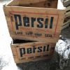Caisses bois Persil