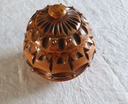 Pot à tabac en bois