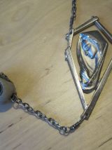 Grand chapelet  longueur 1 m 73   avec  49 perles 4 faces 