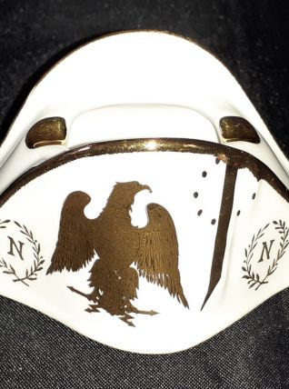 Cendrier Napoléon en porcelaine