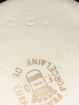 Cendrier Napoléon en porcelaine