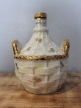 Flacon de toilette, décor WATTEAU - Porcelaine de Luxe