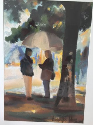 Tableau "Un p'tit coin d'parapluie"