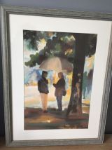 Tableau "Un p'tit coin d'parapluie"