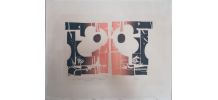 Lithographie de V. Rougié épreuve d'essais 1973