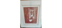 Lithographie de B. Flaud "La Naissance du jour"