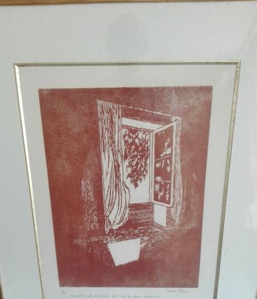 Lithographie de B. Flaud "La Naissance du jour"