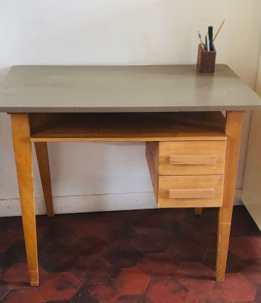 bureau vintage bois