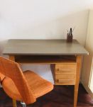 bureau vintage bois