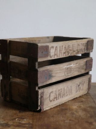 Boite Vintage Canada Dry