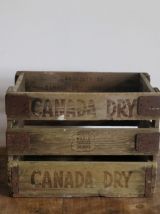 Boite Vintage Canada Dry