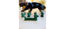 Portes couteaux Caniche 