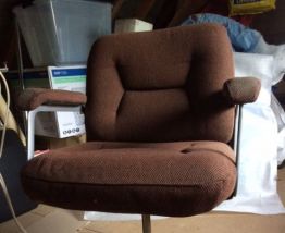 Fauteuil bureau années 70s