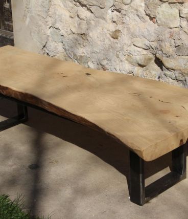 TABLE BASSE LIVE EDGE