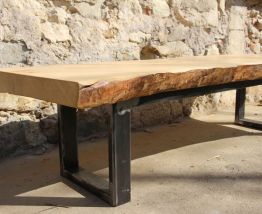 TABLE BASSE LIVE EDGE