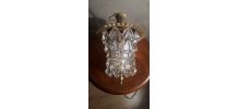suspension baladeuse or et verre  1950 a 70  