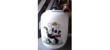 Lustre en opaline pour chambre d'enfant 