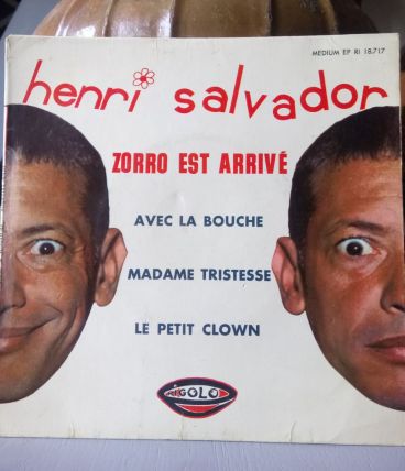 45 tours Henri Salvador (Zorro est arrivé !)