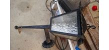 lanterne   fer forge  avec electricite ok   