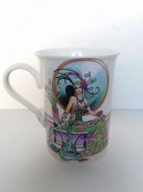 Mug motif art déco style Mucha