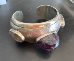 Bracelet Argent Massif Origine TIBET début XXéme
