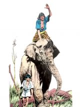 BD Elephant boy 1974 