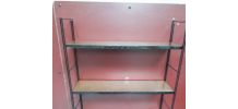 etagere tomado 1960 a 3 etages vernis et tranche noir tres s