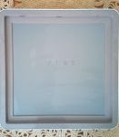 Grand miroir mural vintage