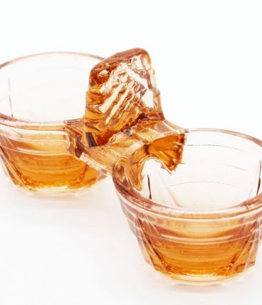 Salière en verre