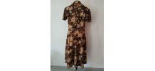 Robe vintage manches courtes