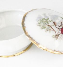 Bonbonnière en porcelaine souvenir de communion