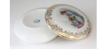 Bonbonnière en porcelaine de limoges souvenir de communion