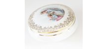 Bonbonnière en porcelaine de limoges souvenir de communion