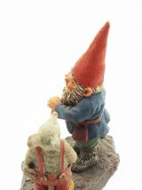 Statue Gnome classic Edberg avec un lapin