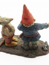 Statue Gnome classic Edberg avec un lapin