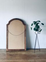 Grand miroir ancien biseauté