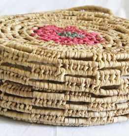 Panier en osier avec anse