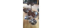  trio tabourets  style indus  veritables s
