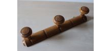 Portemanteau Patère bambou vintage 